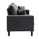Modern Upholstered Resilience Three Seater Sofa