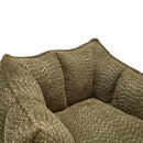 Comfortable Chenille Sofa Chairs With Highly Resilient Foam For Living Rooms And Bedrooms