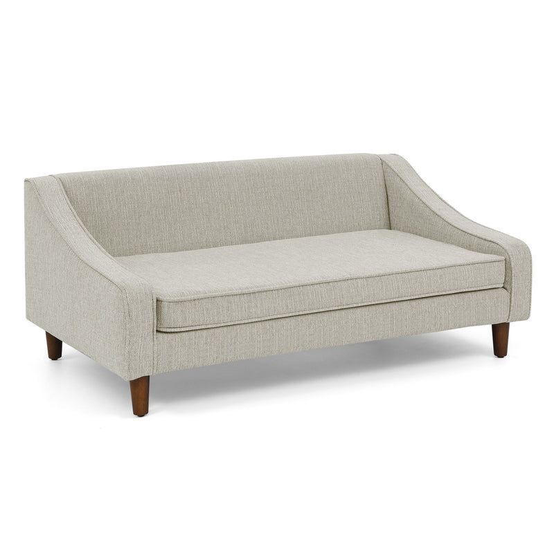 Modern Durable Elevated Dog Sofa Bed With Irregular Armrest Design