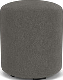 Pouf - Ottoman - Dark Gray - Atlantic Fine Furniture Inc