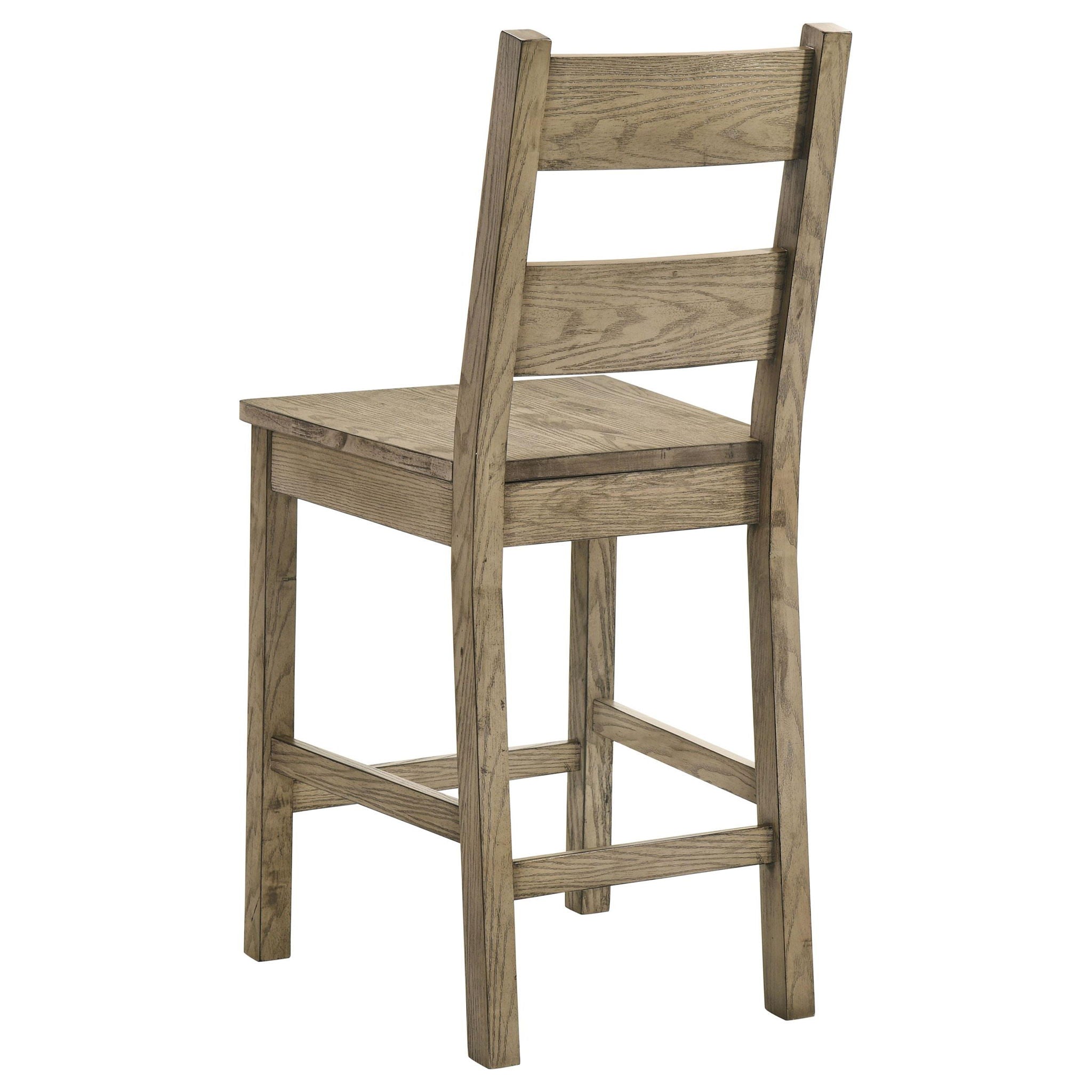 Cardova Counter Height Dining Chair Vineyard Oak (Set of 2) - Atlantic Fine Furniture Melbourne FL