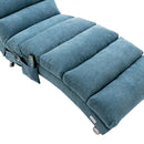 Massage Chaise Lounge Indoor With Remote Control, Ergonomic Electric Massage Lounger