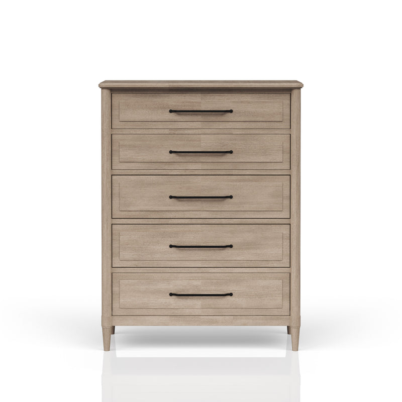 5 Drawer Chest - Sand