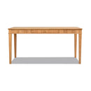 Dumont - Modern Farmhouse 1 Drawer Fluted Home Office Writing Desk - Natural Blonde