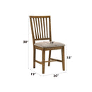Wallace II - 5 Pieces Dining Room Set - Oak