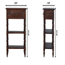 Turned Legs Side Table