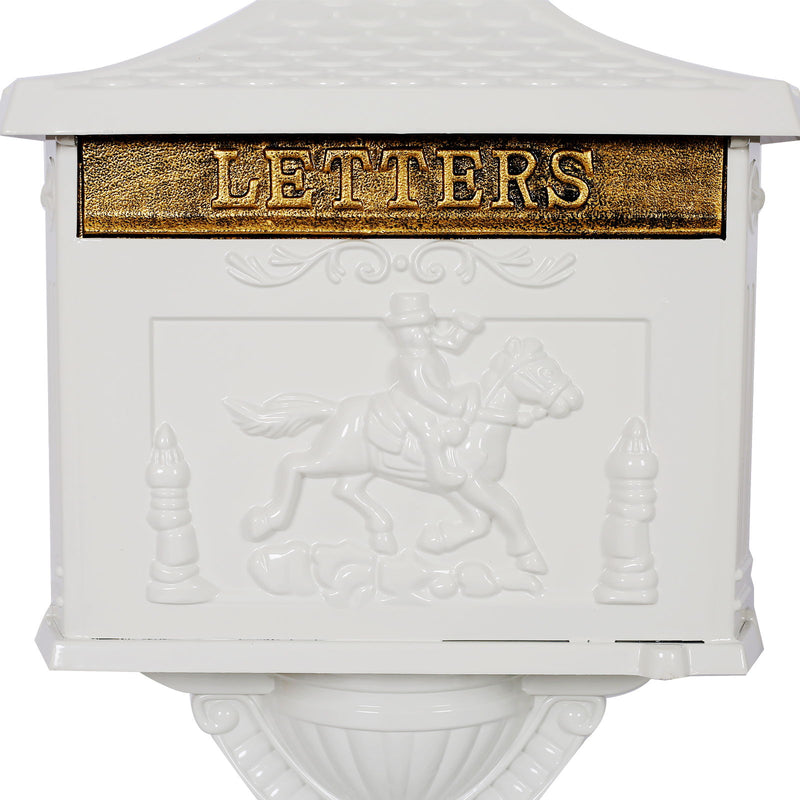 Cast Aluminum Mail Box, Postal Box, Mailbox