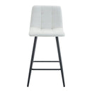 Bar Chair Set Comfortable With Metal Legs And Ergonomic Design