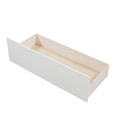 Twin Size Classic House Bed With 2 Drawers - White