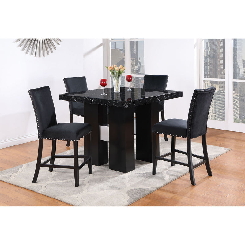 Mikha - Bar Table And 4 Bar Stools