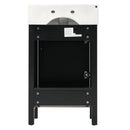 Bathroom Vanity With Sink, Frame And Drawer