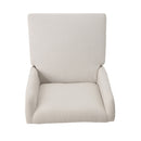 Modern Wingback Dining Chair (Set of 2) With Upholstered - Ivory