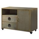 Jennavieve - Cabinet - Gold Aluminum