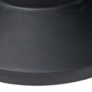 Side Table Modern Concrete Accent Piece - Black