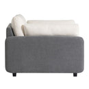 Oversized Single Sofa Chair Wide And Deep Seat, Modern Upholstered Comfy Blocking Couch Lounge With Pillows