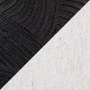 Kona - Contemporary Table Lamp (Set of 2) - Matte Black / Natural