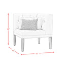 Maddox - Corner With Three Pillows - Beige