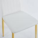 Golden Leg Dining Chair (Set of 4)