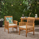 Casa - Acacia Dining Chair Set With Cushions,