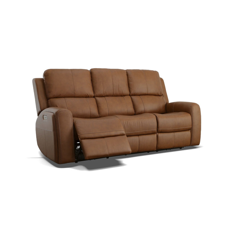 Linden - Power Reclining Sofa with Power Headrests & Lumbar