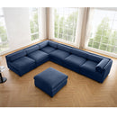 Modern Modular Sectional Sofa With Storag, Contemporary Cylindrical Design