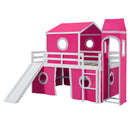 Loft Bed & Slide Tent And Tower