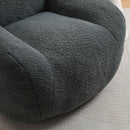 Giant Bean Bag Chair, Spacious Memory Foam With Armrests
