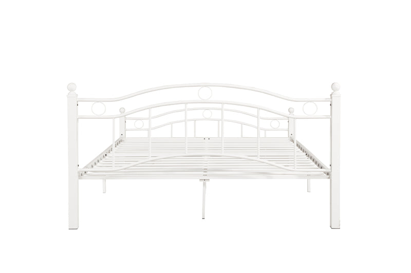 Metal Bed Frame With Headboard And Footboard