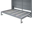 Murphy Modern Bed With Top Cabinets For Space Saving And Comfort