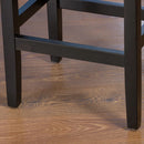 Soltique - Backless Dining Counter Stool With Nailhead Trim (Set of 2)