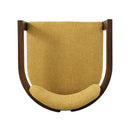 Stylish Indoor Upholstered Wood Dining Chair (Set of 2)