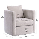 Sutton - Swivel Barrel Chair