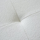 120'' Teddy Fabric Sofa, Modern Modular Sectional Couch, Button Tufted Seat Cushion for Living room, Apartment & Office.(Beige)