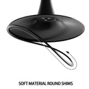 Mid-Century Round Dining Table With Pedestal Base For 2 - 4 People