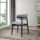Korbin - Dining Chair (Set of 2) - Gray / Light Gray