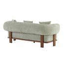 Modern Curved Arm Sofa