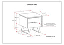 Lowry - Side Table - Natural