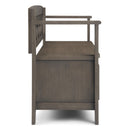 Amherst - Handcrafted Entryway Storage Bench