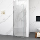 Semi Frameless Circular Pivot Shower Door With 1 / 4" Sgcc Tempered Glass