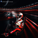 Foldable Gaming Chair With Onboard Speakers, Bluetooth Connection - Black / Red