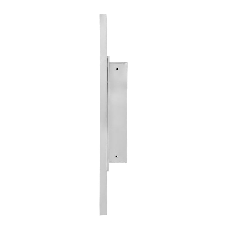 Rectangle Medicine Cabinet Mirror Bathroom Mirror With Storage Wall Mounted Medicine Mirror Cabinet With LED - Sliver