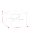 Cyrus - 3 Piece Occasional Table Set - Chrome