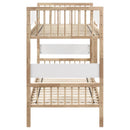 Dakota - Wood Twin Over Twin Bunk Bed - Natural