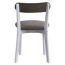 Fidelity - 5 Piece Dining Set - White & Gray