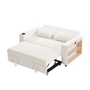 Pull-Out Sofa Bed Convertible Couch With Adjustable Backrest For Living Room