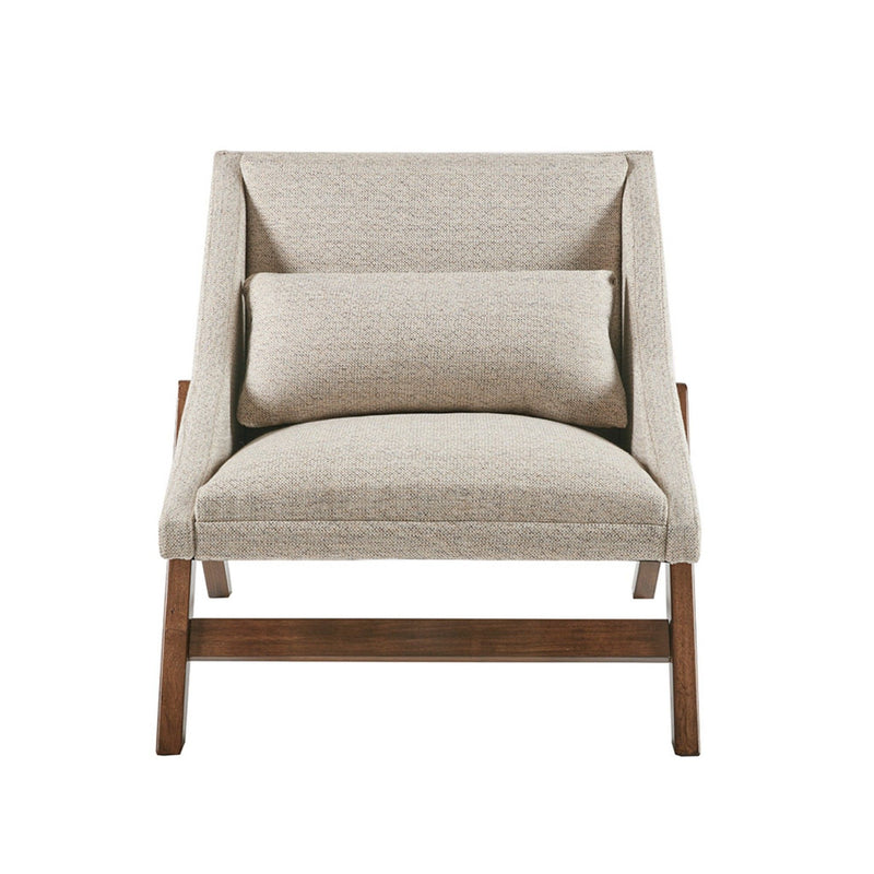 Chair With Removable Pillow - Brown