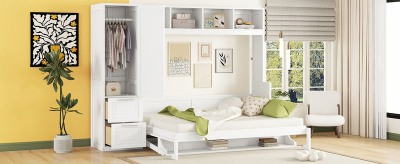 Murphy Wall Bed With Closet And Drawers