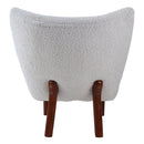 Zusud - Accent Chair - White Teddy Sherpa