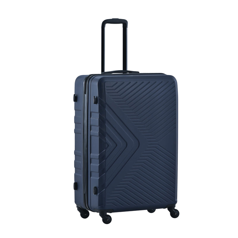 3 Piece Luggage Sets Lightweight Suitcase With Two Hooks, Spinner Wheels, Tsa Lock, Durable Hard Shell