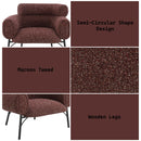 Mardi - Chair - Maroon Tweed